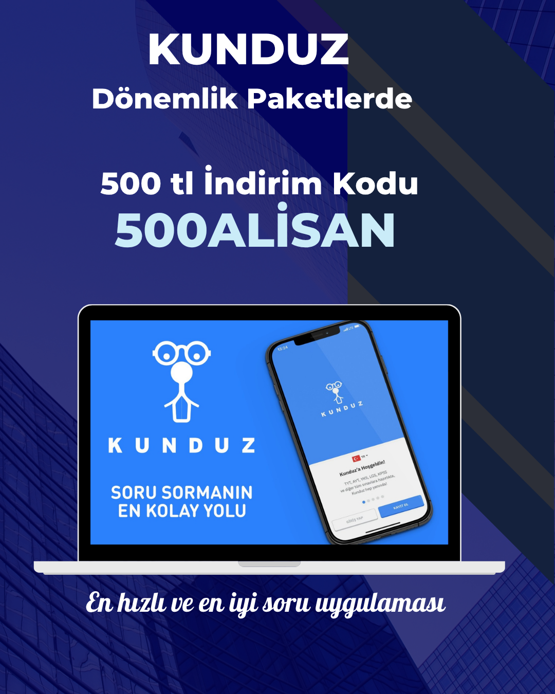 Kunduz Dönemlik İndirim Kodu