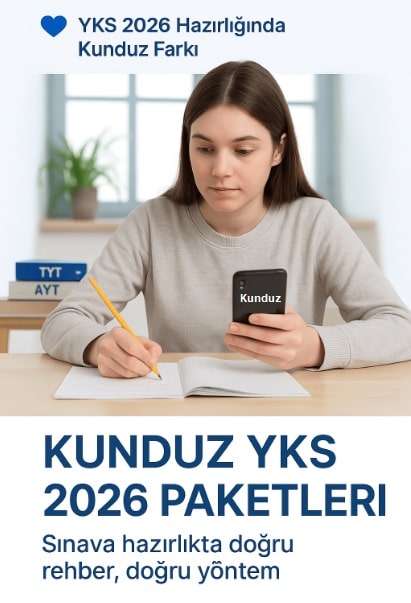 Kunduz 2026 YKS paket üyelikleri ve içerikleri
